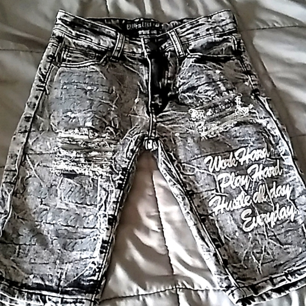 Boys Blue Cult Jean Shorts